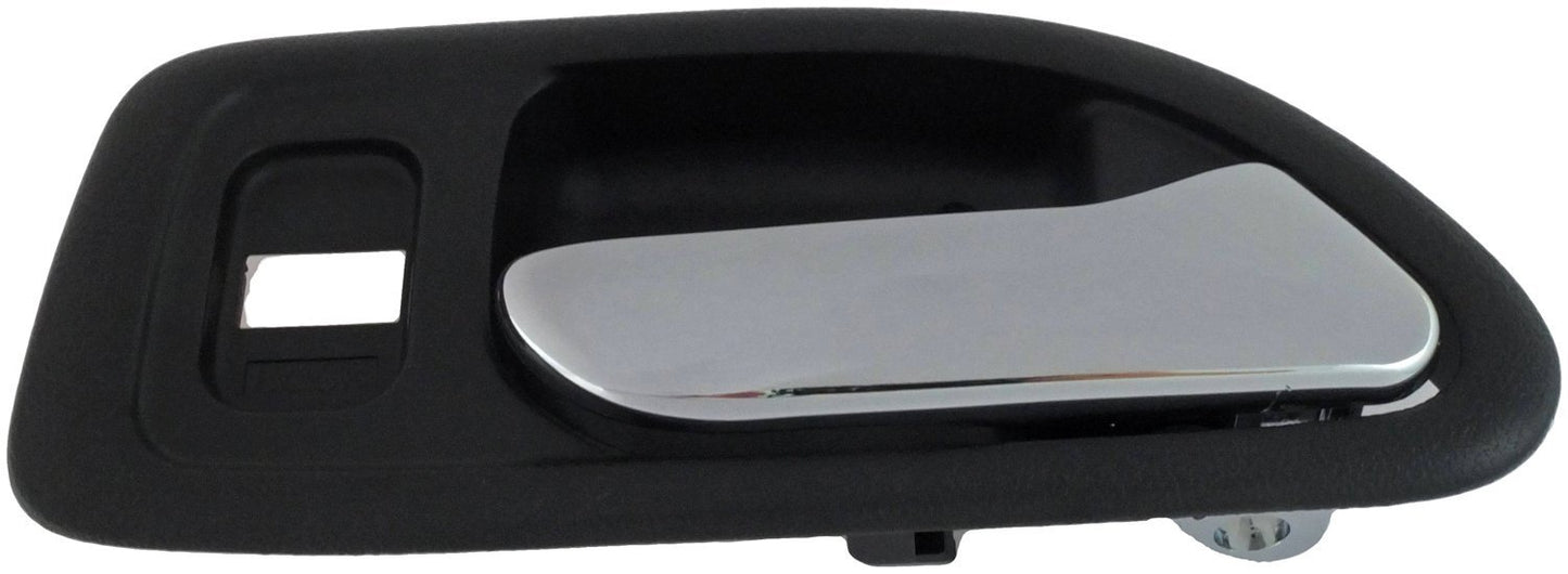 Dorman HELP Interior Door Handle Front Right Without Power Window Hole Chrome Dark Gray for 1994-1997 Honda Accord 92413