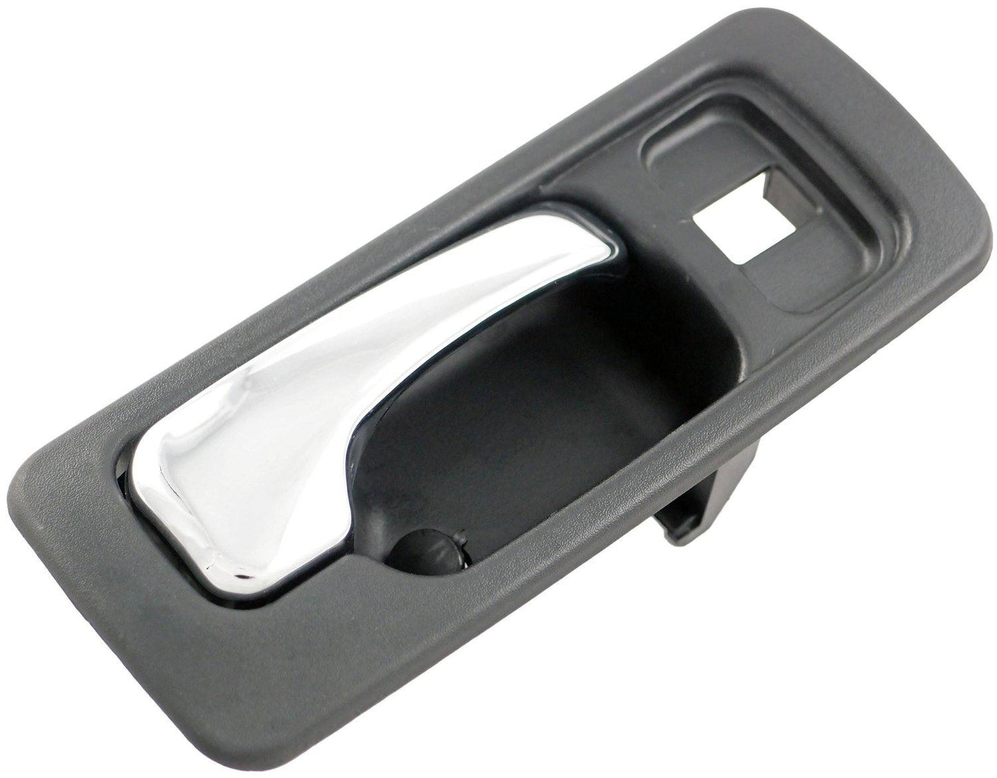Dorman HELP Interior Door Handle Front Right with Lock Hole Chrome Black for 1990-1993 Honda Accord 92428