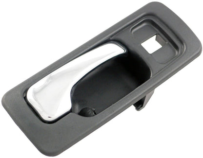 Dorman HELP Interior Door Handle Front Right with Lock Hole Chrome Black for 1990-1993 Honda Accord 92428