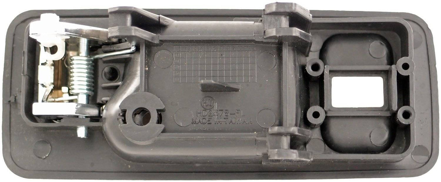 Dorman HELP Interior Door Handle Front Left with Lock Hole Chrome Black for 1990-1993 Honda Accord 92429