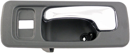 Dorman HELP Interior Door Handle Front Left with Lock Hole Chrome Black for 1990-1993 Honda Accord 92429