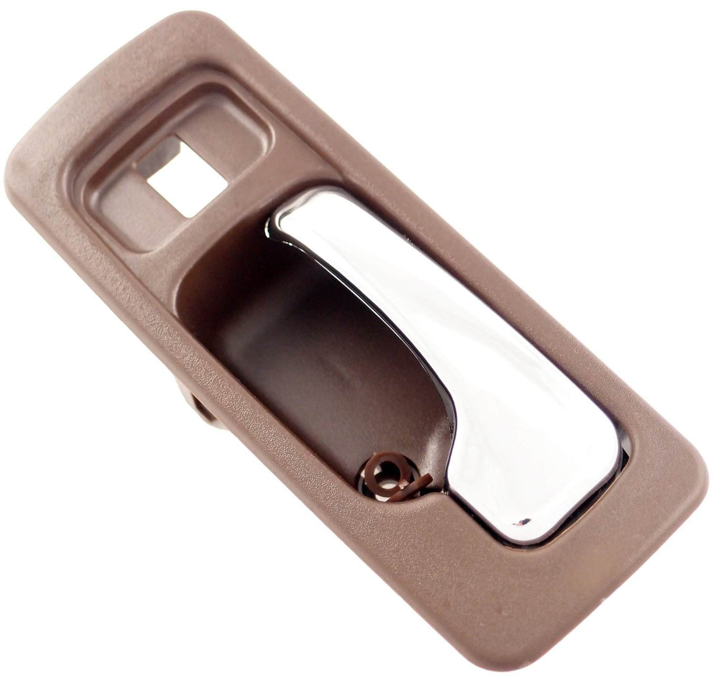 Dorman HELP Interior Door Handle Front Left with Lock Hole Chrome Brown for 1990-1993 Honda Accord 92431