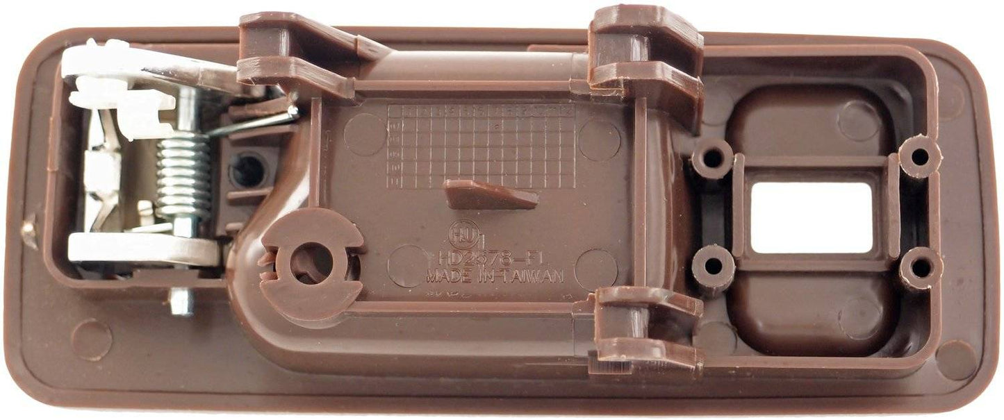 Dorman HELP Interior Door Handle Front Left with Lock Hole Chrome Brown for 1990-1993 Honda Accord 92431