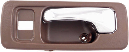 Dorman HELP Interior Door Handle Front Left with Lock Hole Chrome Brown for 1990-1993 Honda Accord 92431