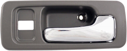 Dorman HELP Interior Door Handle Front Right with Lock Hole Chrome Gray for 1990-1993 Honda Accord 92432