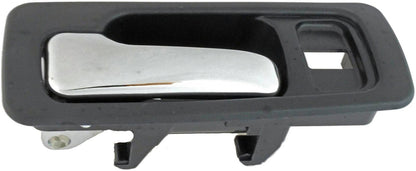 Dorman HELP Interior Door Handle Front Left with Lock Hole Chrome Blue for 1990-1993 Honda Accord 92435