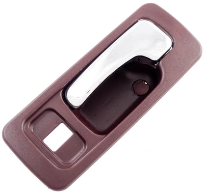 Dorman HELP Interior Door Handle Front Left with Lock Hole Chrome Red for 1990-1993 Honda Accord 92437