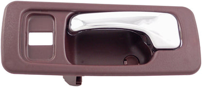Dorman HELP Interior Door Handle Front Left with Lock Hole Chrome Red for 1990-1993 Honda Accord 92437