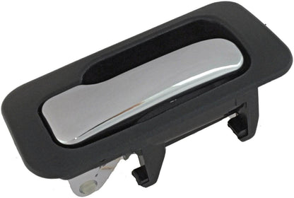 Dorman HELP Interior Door Handle Rear Left Chrome Black for 1990-1993 Honda Accord 92439