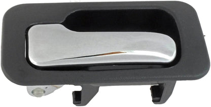 Dorman HELP Interior Door Handle Rear Left Chrome Black for 1990-1993 Honda Accord 92439
