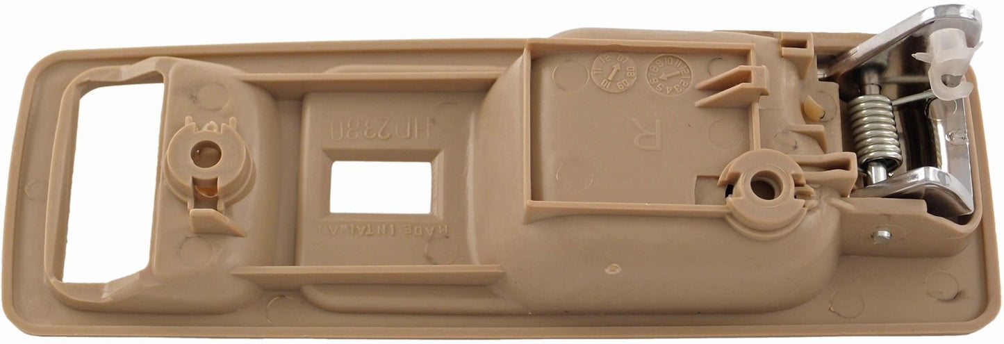 Dorman - HELP Interior Door Handle Front Right with Power Lock Chrome Beige for 1993-90 Honda Accord 92591