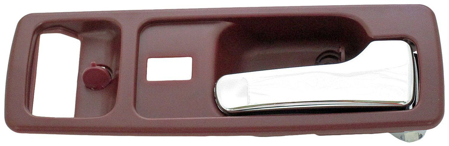Dorman - HELP Interior Door Handle Front Right with Power Lock Chrome/Red for 1990-1993 Honda Accord 92597