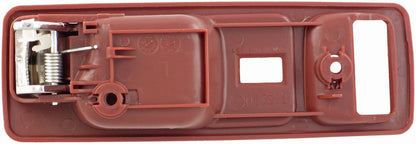 Dorman Interior Door Handle Front Left with Power Lock Chrome Red for 1990-1993 Honda Accord 92598