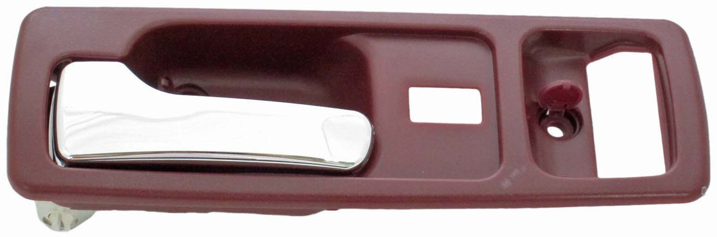 Dorman Interior Door Handle Front Left with Power Lock Chrome Red for 1990-1993 Honda Accord 92598