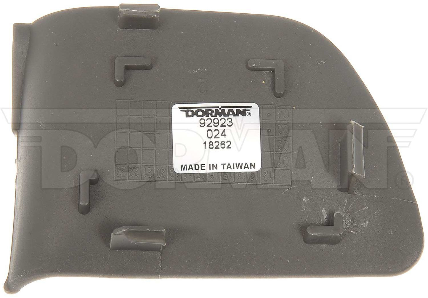 Dorman - HELP Interior Door Handle Screw Cap Gray Plug with Tool-Free Installation for 2006-2009 Toyota Camry 92923