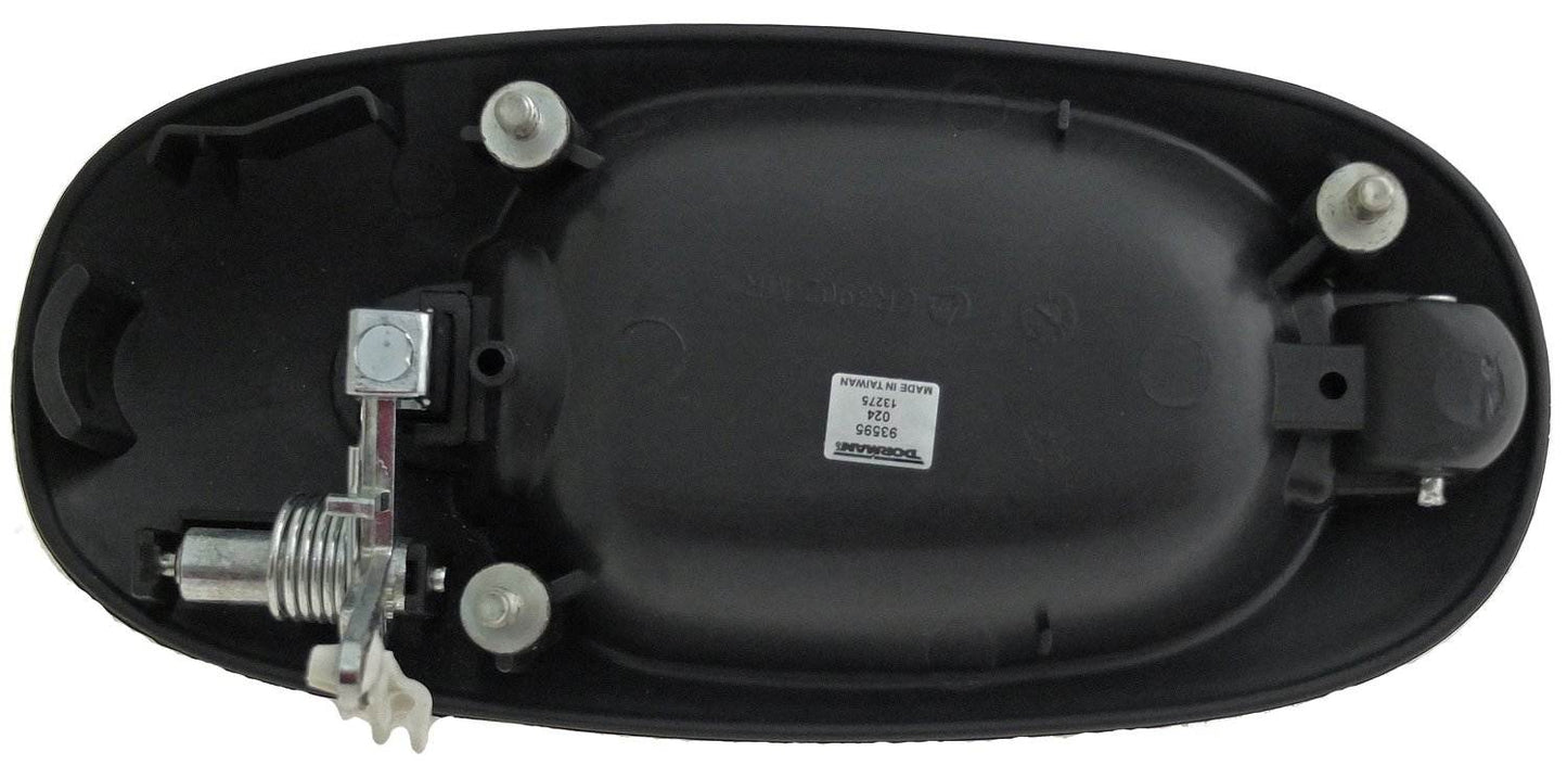 Dorman - HELP Exterior Door Handle Side Sliding Right Chrome Lever Black Housing for 2000-96 Chrysler Dodge Plymouth 93595