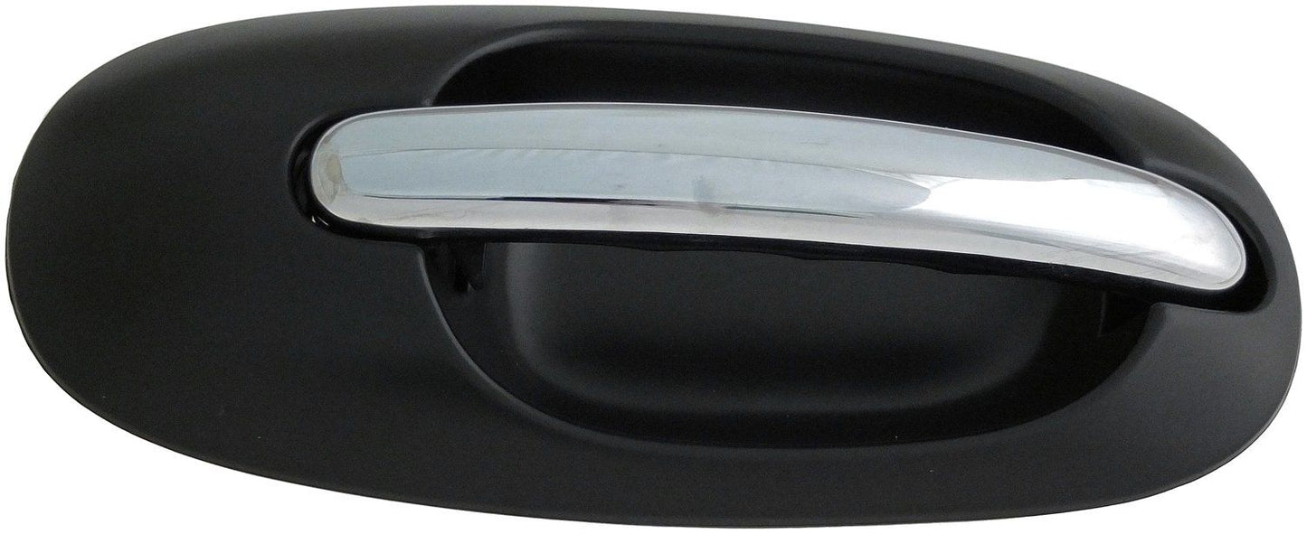 Dorman - HELP Exterior Door Handle Side Sliding Right Chrome Lever Black Housing for 2000-96 Chrysler Dodge Plymouth 93595