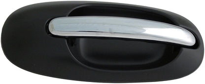 Dorman - HELP Exterior Door Handle Side Sliding Right Chrome Lever Black Housing for 2000-96 Chrysler Dodge Plymouth 93595