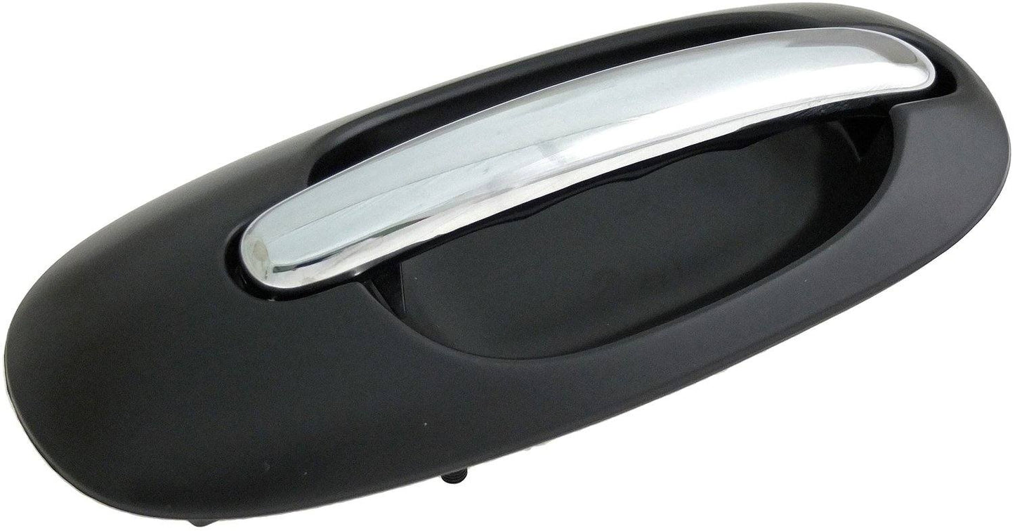 Dorman - HELP Exterior Door Handle Side Sliding Right Chrome Lever Black Housing for 2000-96 Chrysler Dodge Plymouth 93595