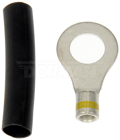 Dorman - Conduct-Tite Ring Terminal Uninsulated 10-12GA 5/16-Inch with Color-Coded Band for Clean Repairs 94092