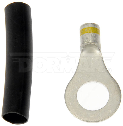 Dorman - Conduct-Tite Ring Terminal Uninsulated 10-12GA 5/16-Inch with Color-Coded Band for Clean Repairs 94092