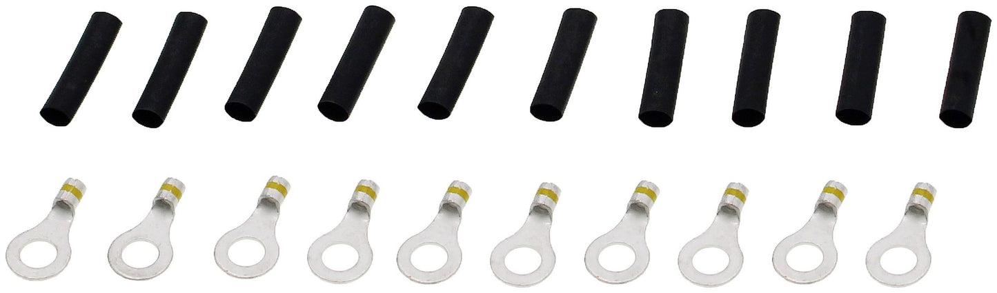 Dorman - Conduct-Tite Ring Terminal Uninsulated 10-12GA 5/16-Inch with Color-Coded Band for Clean Repairs 94092