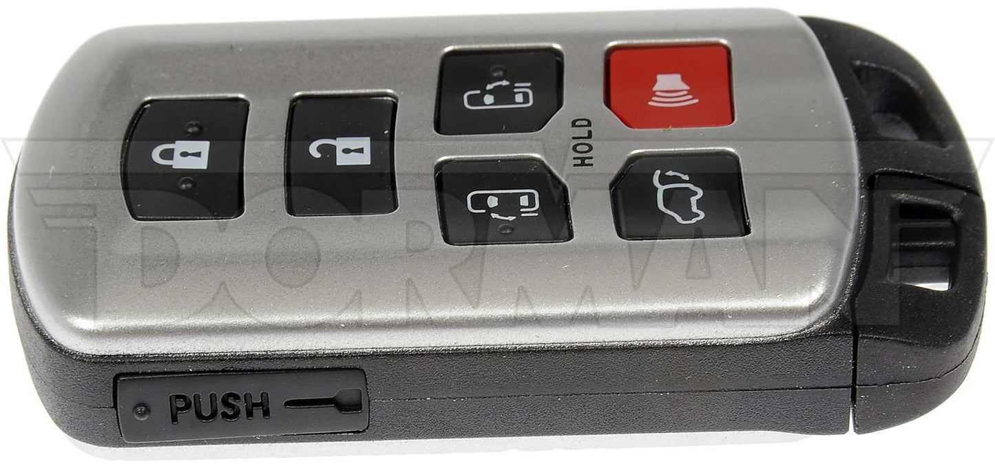 Dorman - HELP Keyless Entry Transmitter Cover with Custom Look for 2018 Toyota Sienna 95607