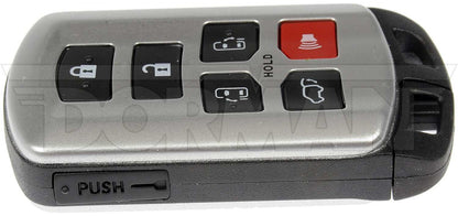 Dorman - HELP Keyless Entry Transmitter Cover with Custom Look for 2018 Toyota Sienna 95607