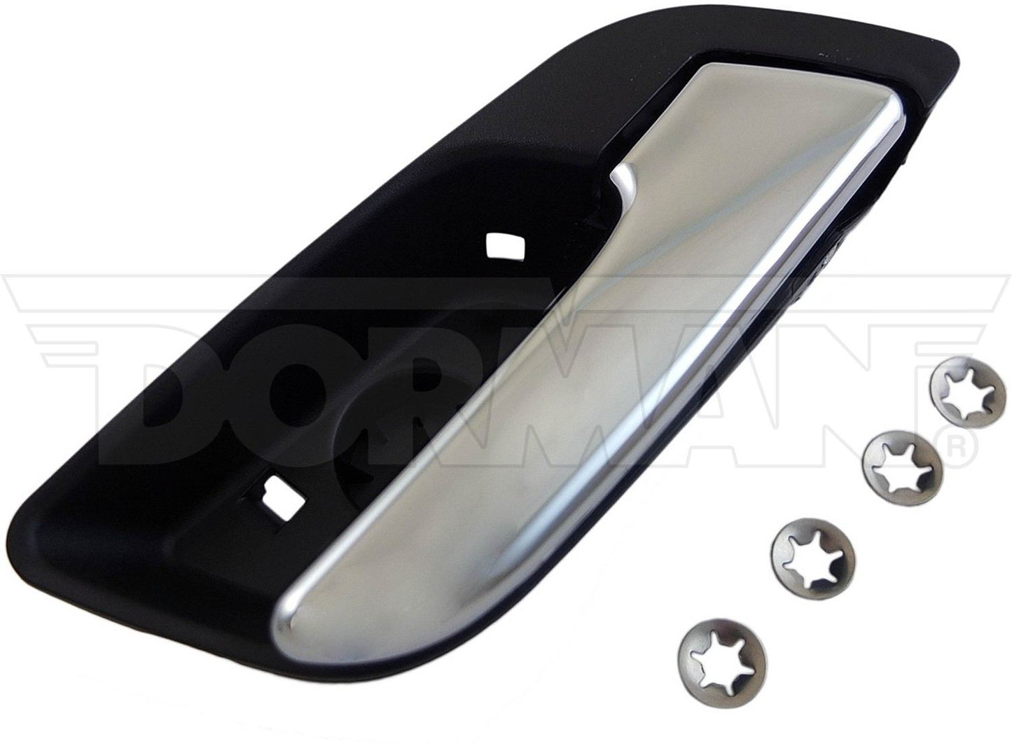 Dorman - HELP Interior Door Handle Right Hand Chrome And Black for 2017-2019 Chevrolet GMC 96463