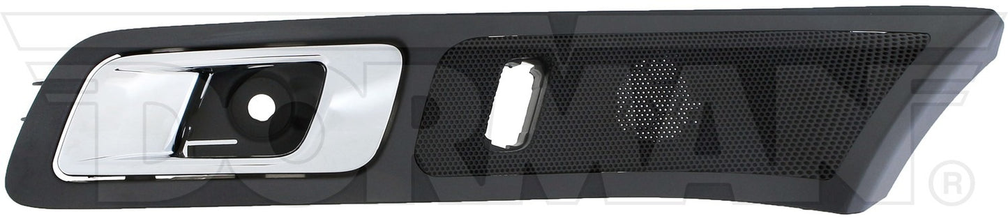 Dorman - HELP Interior Door Handle Front Left Chrome And Black for 2011-2015 Ford Explorer and Police Interceptor Utility 96492