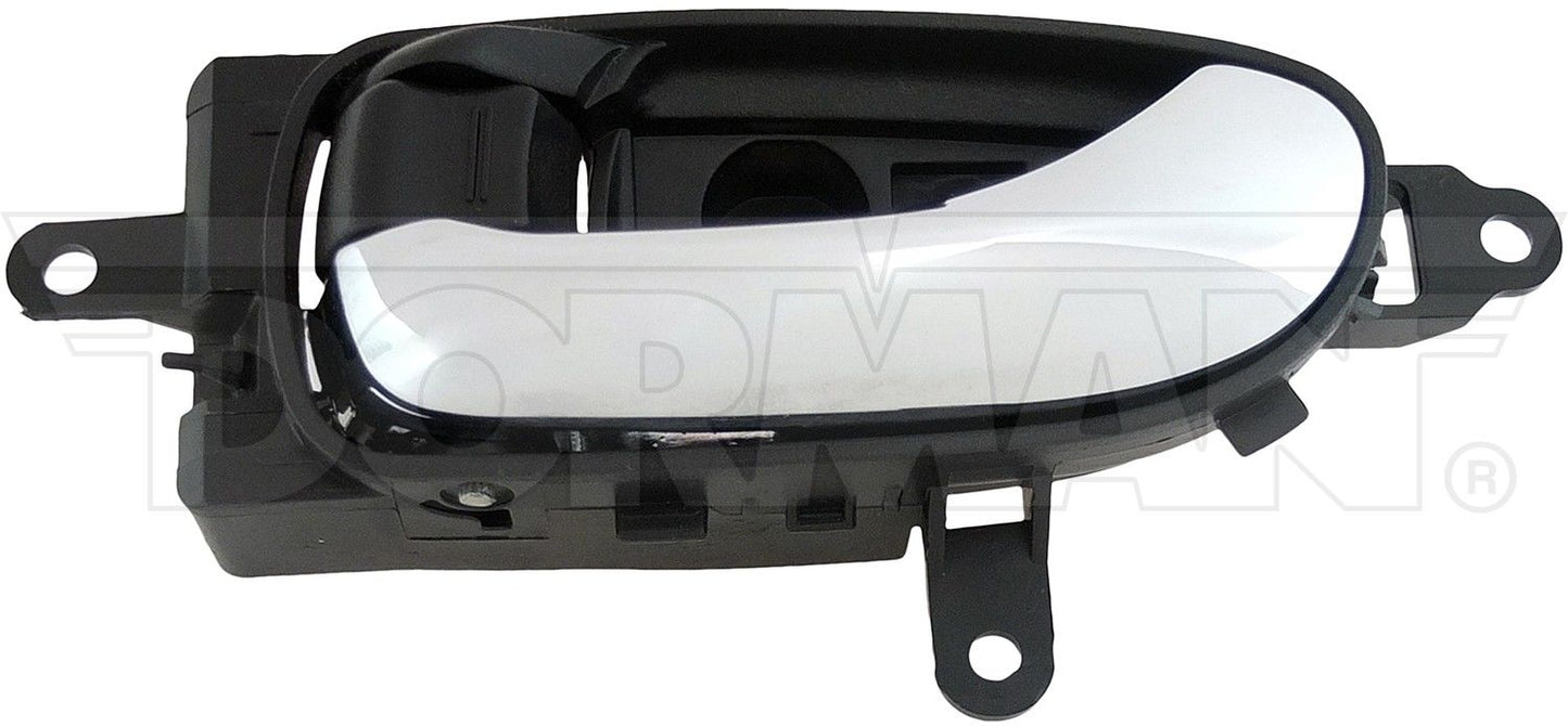 Dorman - HELP Interior Door Handle Left Hand Chrome and Black with 96551 for 2015-11 Nissan Leaf 2014-09 Nissan Murano 2014-11 Nissan Quest