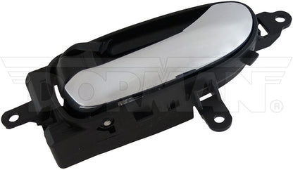 Dorman - HELP Interior Door Handle Left Hand Chrome and Black with 96551 for 2015-11 Nissan Leaf 2014-09 Nissan Murano 2014-11 Nissan Quest