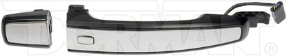 Dorman Exterior Door Handle Front Right Chrome and Black for 2021-2010 Buick, 2016-2010 Cadillac, 2020-2010 Chevrolet 96662