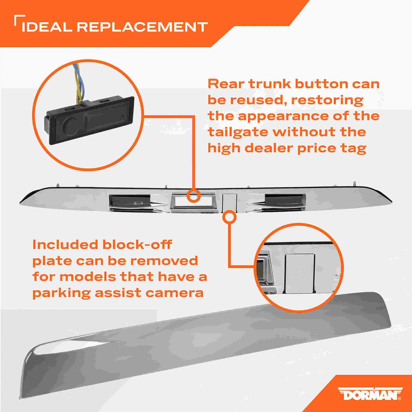 Dorman - HELP HANDLE TRIM MOLDING 97943