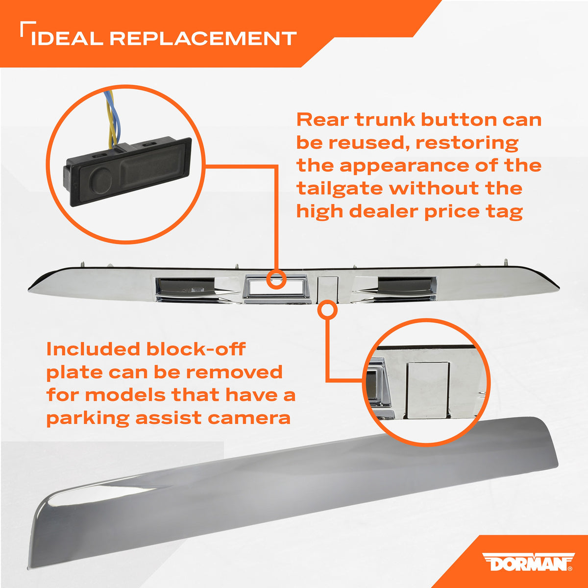 Dorman - HELP HANDLE TRIM MOLDING 97943