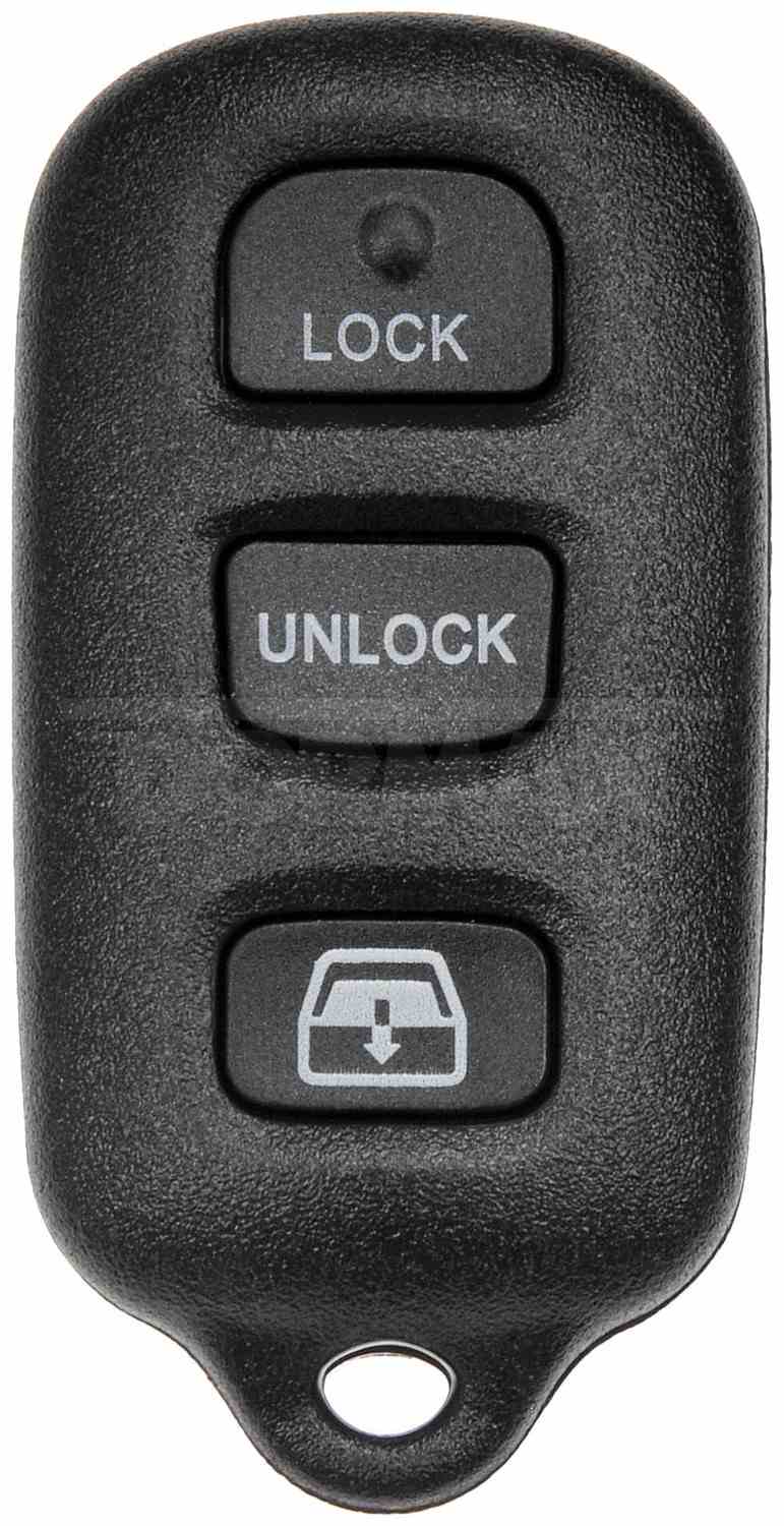 Dorman HELP Keyless Entry Remote 4 Button for 2003-2009 Toyota 4Runner and 2001-2007 Toyota Sequoia 99138