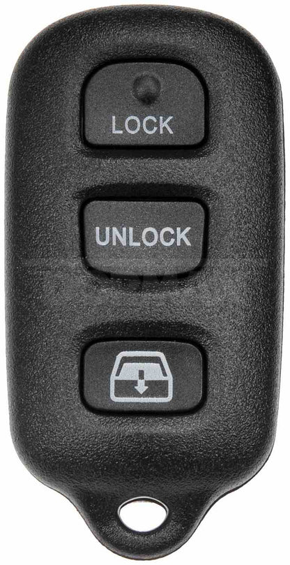 Dorman HELP Keyless Entry Remote 4 Button for 2003-2009 Toyota 4Runner and 2001-2007 Toyota Sequoia 99138