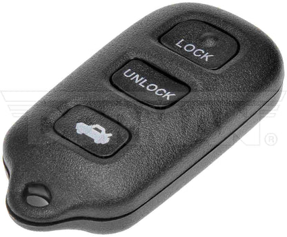 Dorman HELP Keyless Entry Remote 4 Button for 2001-2006 Toyota Camry and 2001-2003 Solara 99141