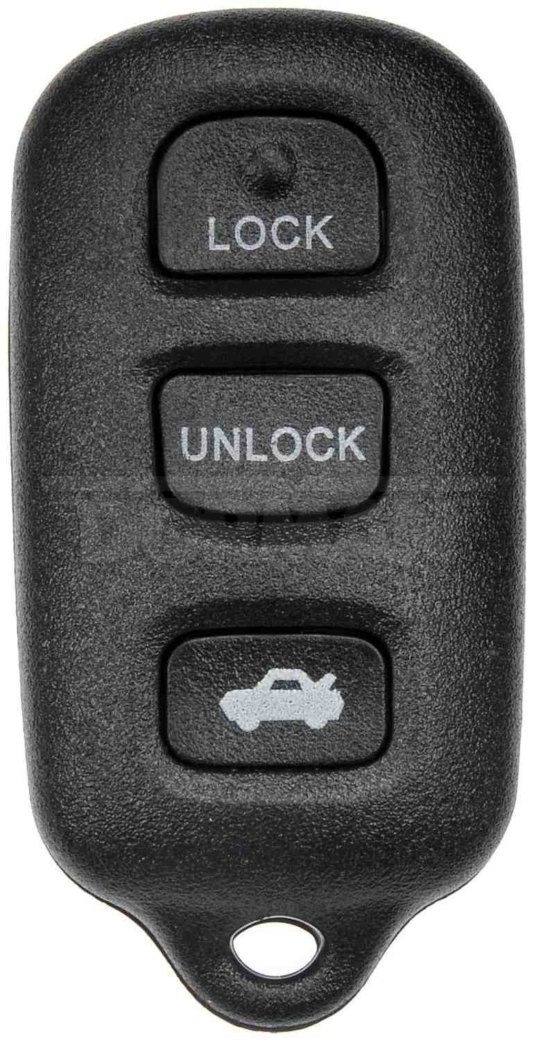 Dorman HELP Keyless Entry Remote 4 Button for 2001-2006 Toyota Camry and 2001-2003 Solara 99141