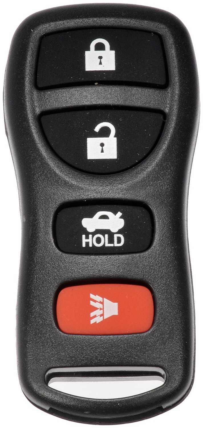 Dorman - HELP Keyless Entry Transmitter 4-Button Remote for 2007-02 Infiniti, 2009-03 Nissan