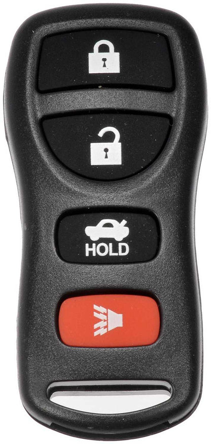 Dorman - HELP Keyless Entry Transmitter 4-Button Remote for 2007-02 Infiniti, 2009-03 Nissan