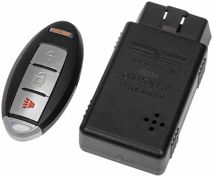 Dorman - HELP Keyless Entry Transmitter 3 Button with DIY Programming Tool for 2012‑08 Infiniti EX35, 2013 Infiniti EX37/FX37, 2014‑05 Nissan Murano