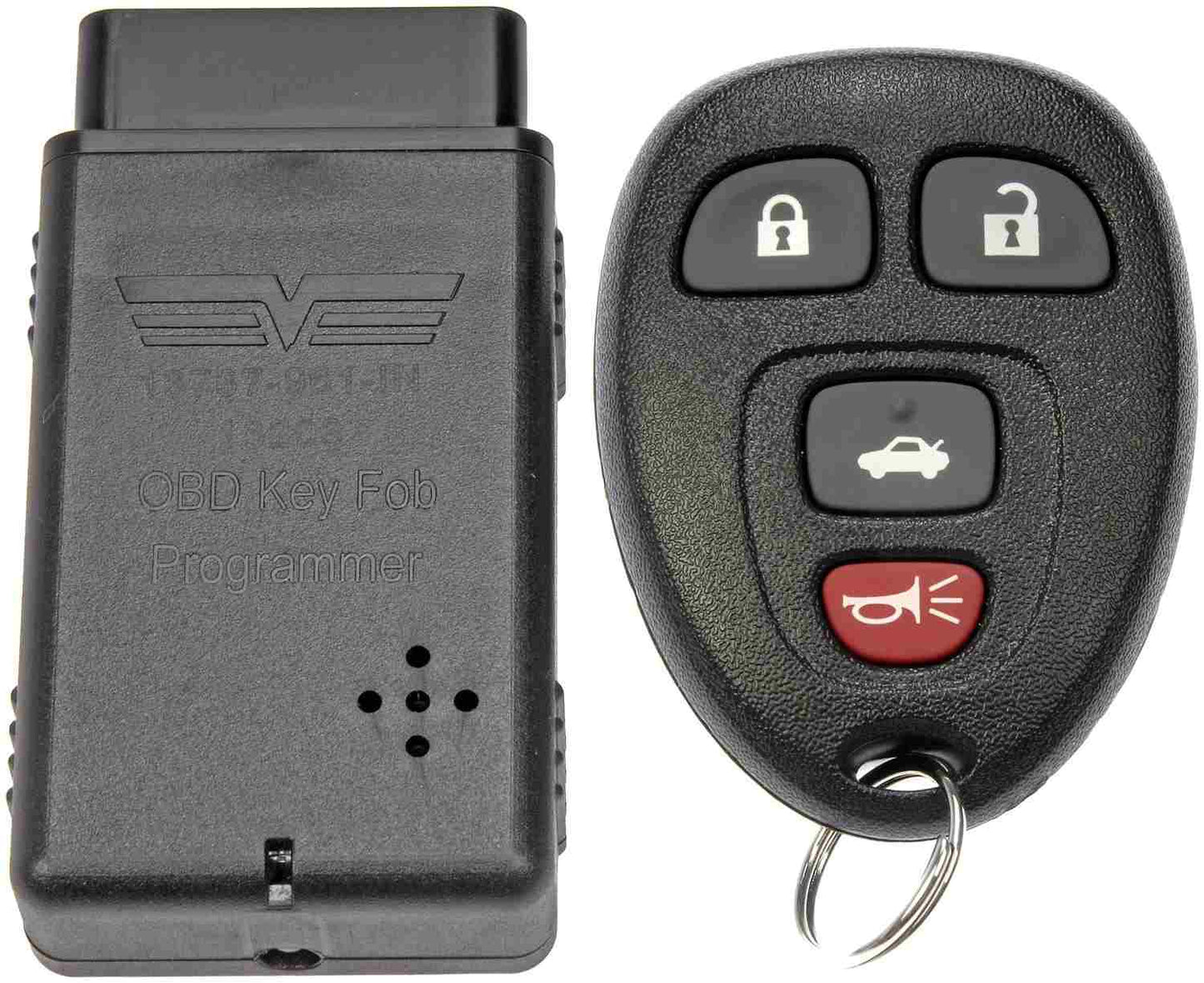 Dorman-Help Keyless Entry Transmitter 4-Button for 2011 Buick Lucerne, 2015 Chevrolet Impala, 2015-14 Chevrolet Impala Limited
