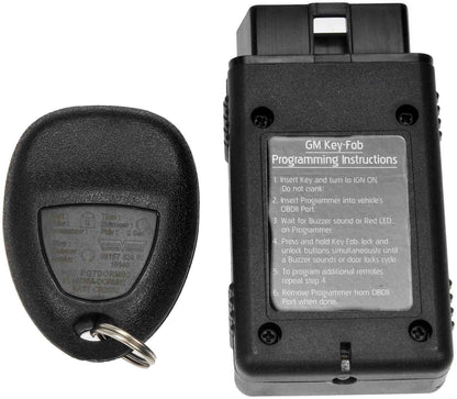 Dorman - HELP Keyless Entry Transmitter 5 Button with DIY Programming Tool for 2011 Buick Lucerne 2015 Chevrolet Impala 99157