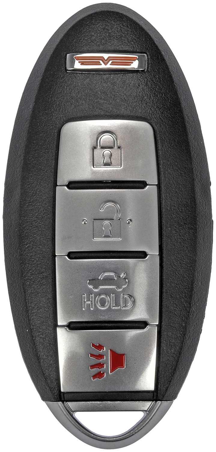 Dorman Help Keyless Entry Remote 4 Button with DIY Programming Tool for 2007-2014 Infiniti Nissan 99159