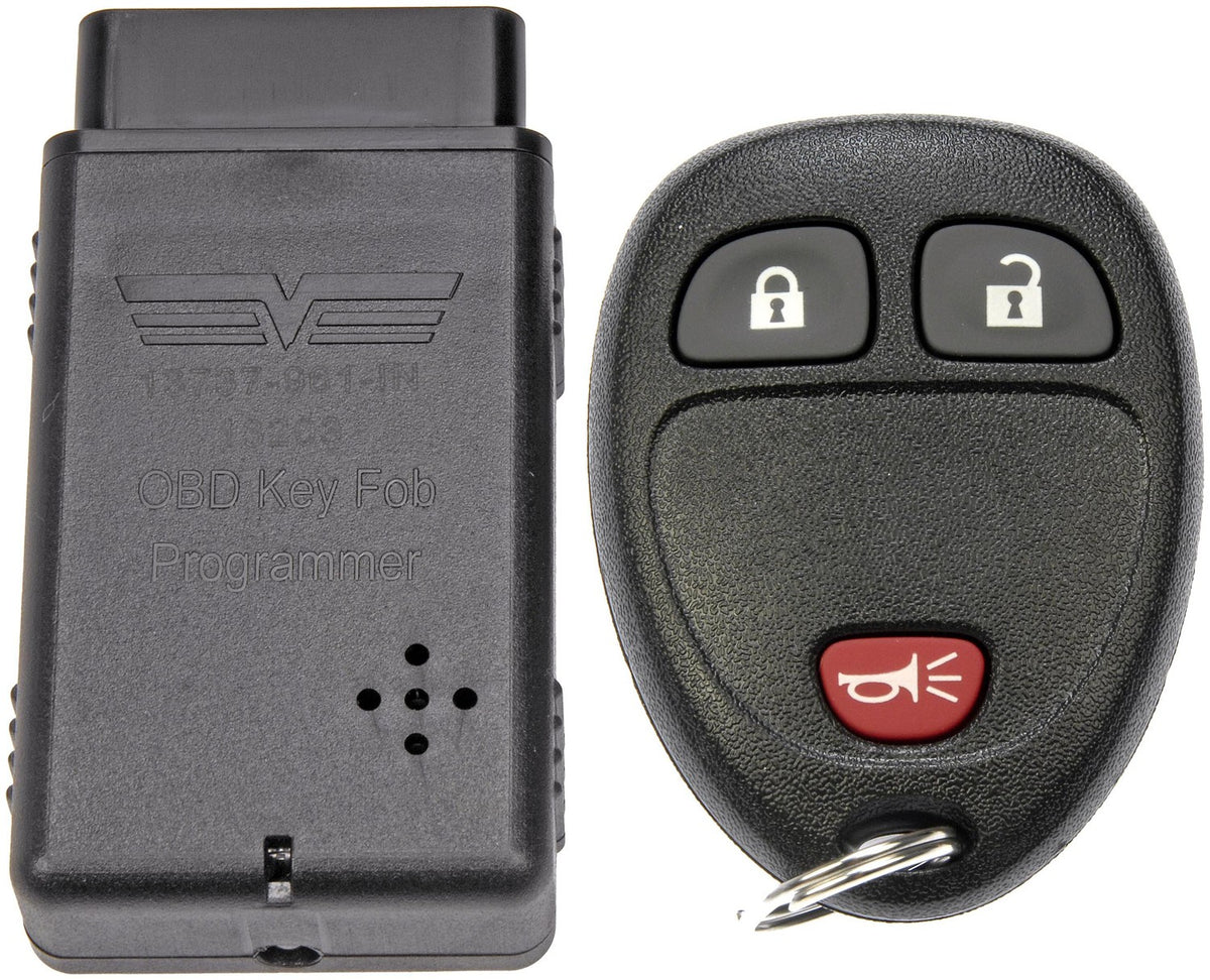 Dorman-Help Keyless Entry Transmitter 3 Button with DIY Programming Tool for 2016-2018 Chevrolet GMC