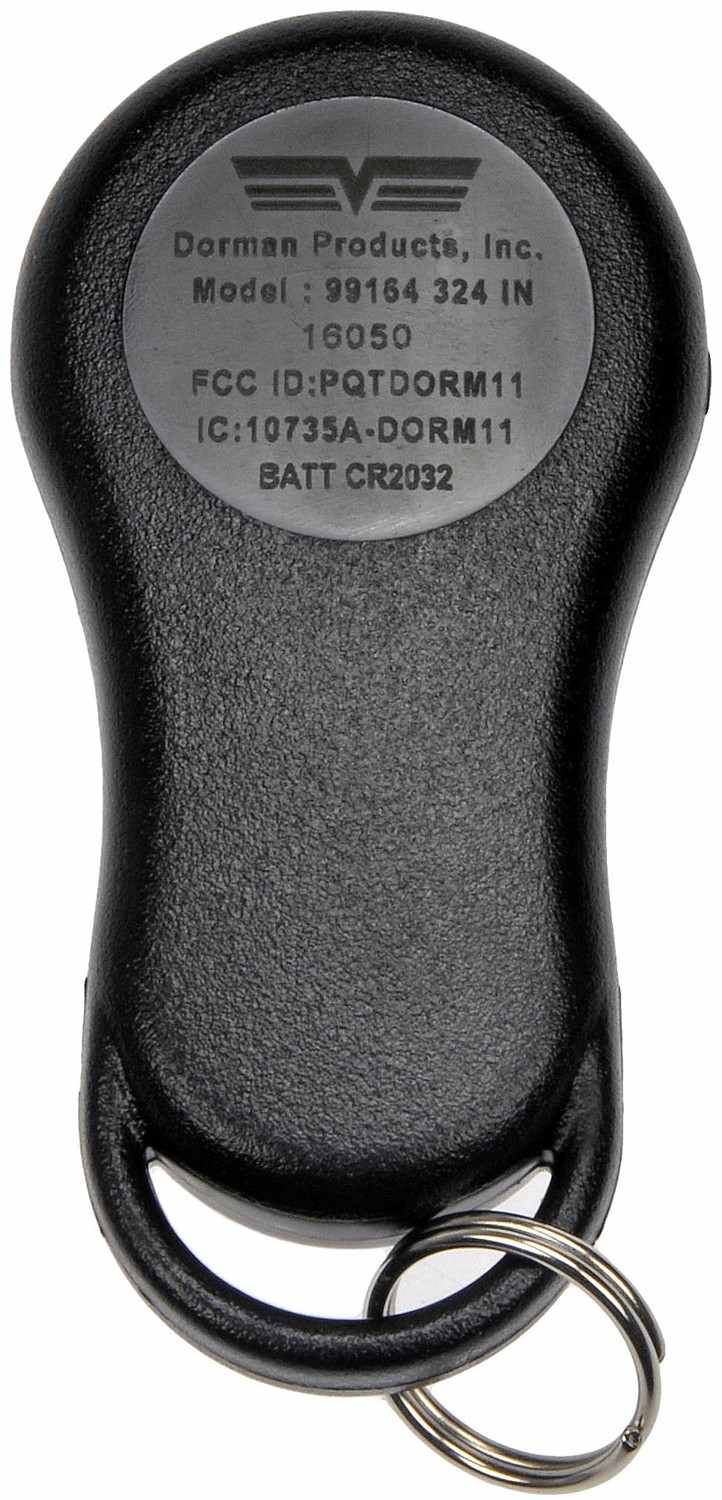 Dorman HELP Keyless Entry Remote 3 Button with DIY Programming Tool for 2000-2005 Chrysler Dodge Plymouth 99164