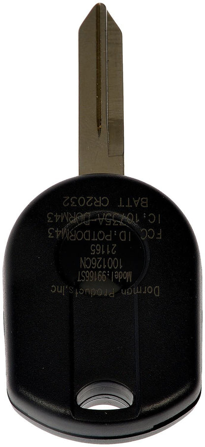 Dorman - HELP KEYLESS ENTRY REMOTE 4 BUTTON 99166ST