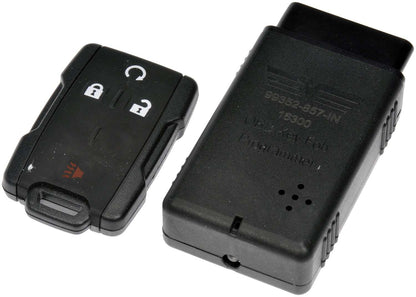 Dorman - HELP Keyless Entry Transmitter 4 Button with DIY Programming for 2014-2023 Chevrolet and 2014-2022 GMC 99352