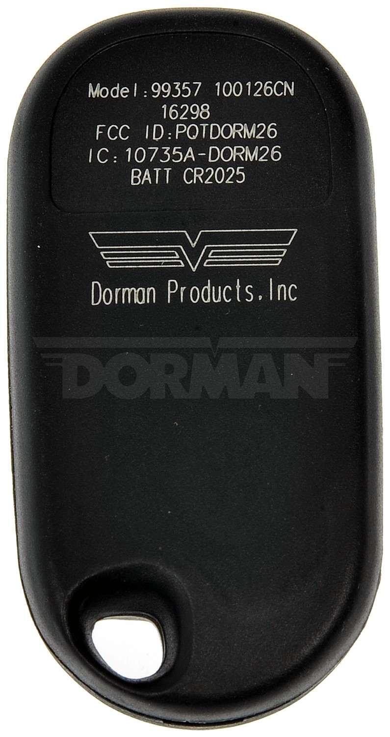 Dorman - HELP KEYLESS ENTRY REMOTE 99357